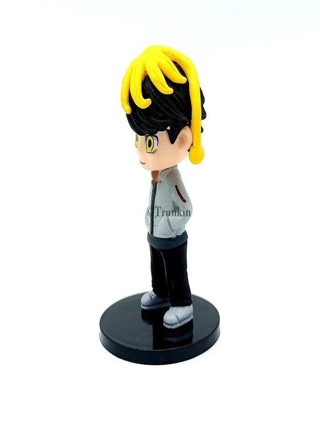 Trunkin Tokyo Revengers Kazutora Hanemiya Action Figure Weeb Manga Collectible Figurine Set B - Image 3